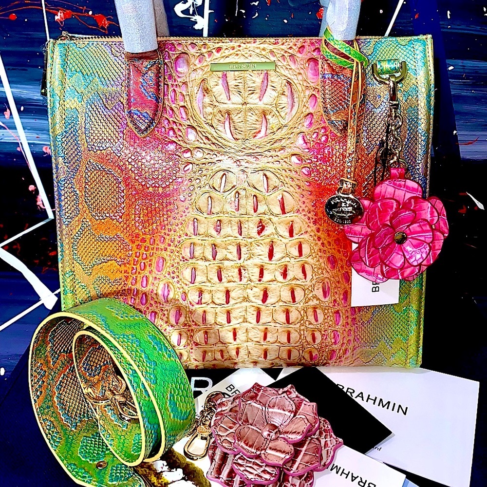 🌸Brahmin Satchel Shoulder Bag Handbag or Purse 🌸